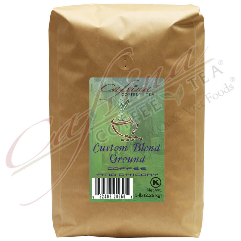 Custom Blend Ground Coffee and Chicory